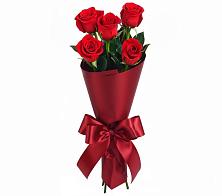Букет 5 Красных роз Эдлесс Лав в Вавож