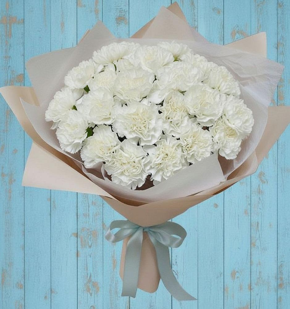 Букет цветов из: Гвоздики в Вавож