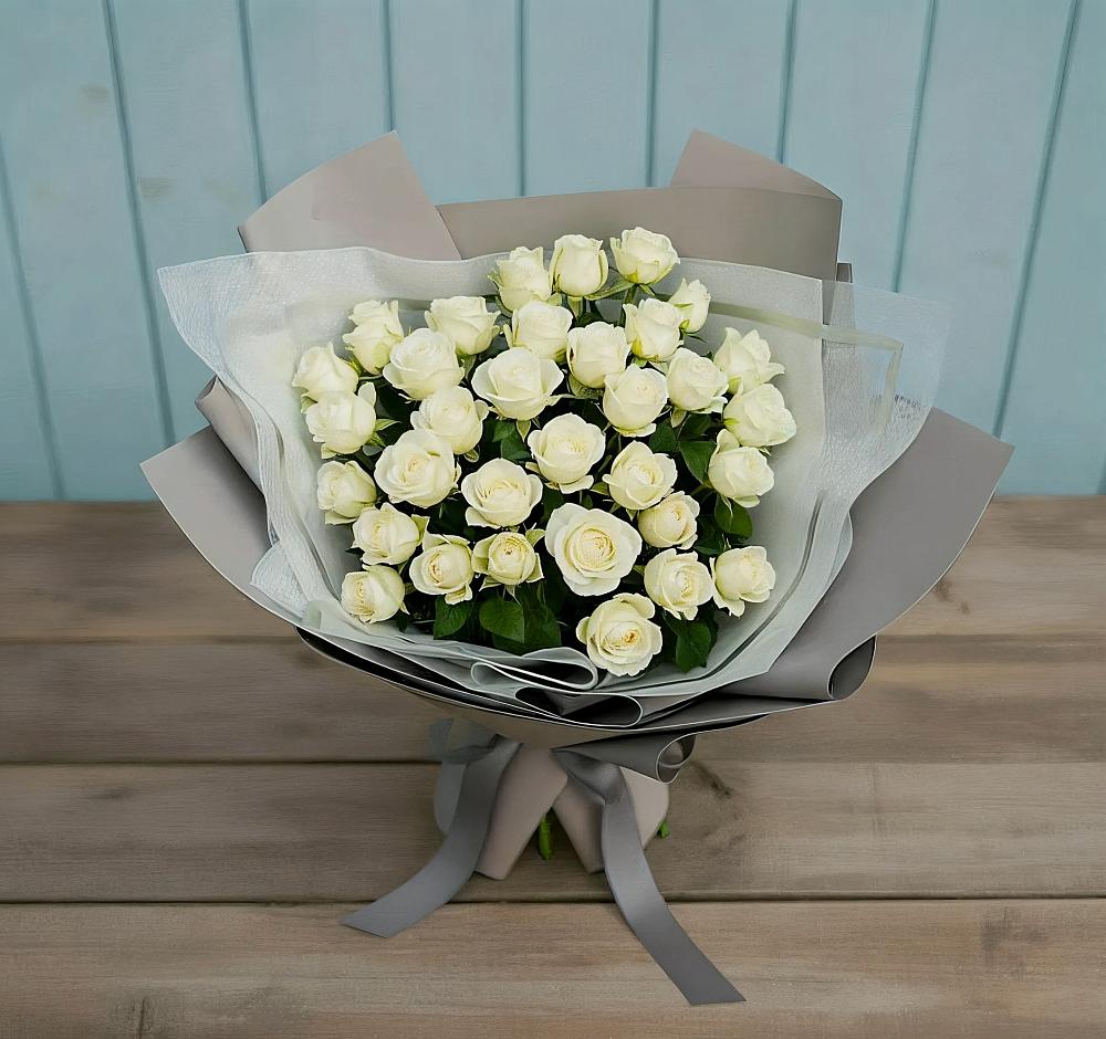 Букет Белоснежная нежность в Вавож