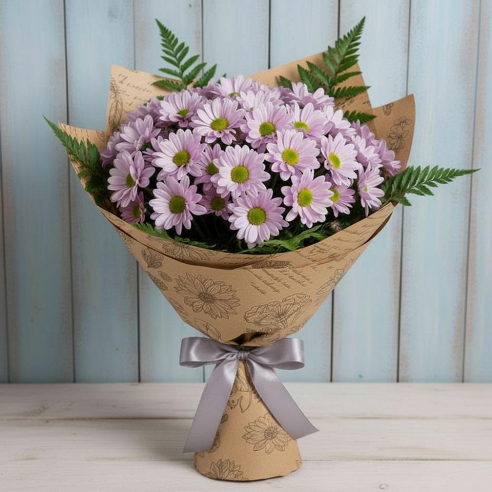 Букет цветов из: Хризантемы в Вавож