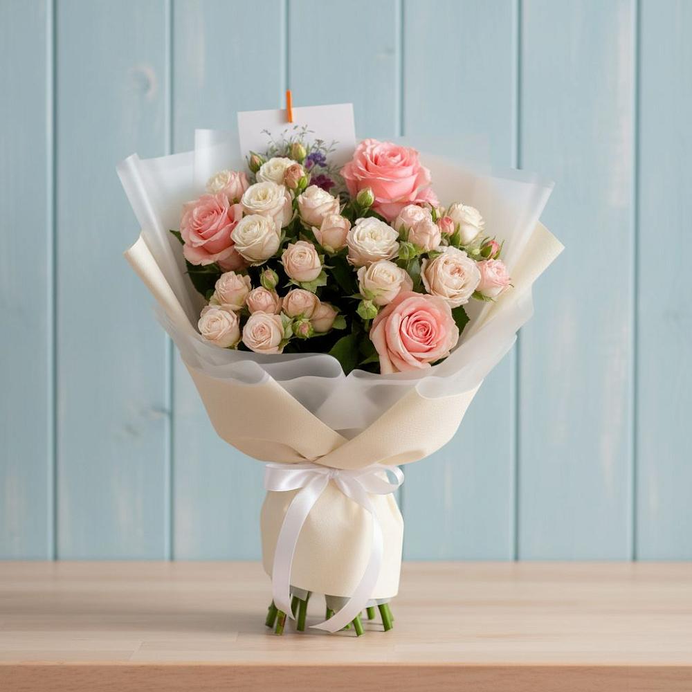 Букет цветов из: Розы в Вавож