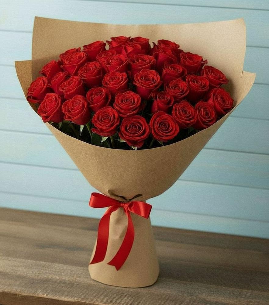 Букет Красные розы Милано в Вавож