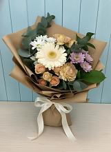 Букет цветов из:  Герберы и Хризантемы в Вавож