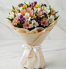 Букет цветов из:  Альстромерии #REPLACE_PRED# Вавож