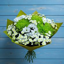 Букет цветов из:  Хризантемы #REPLACE_PRED# Вавож