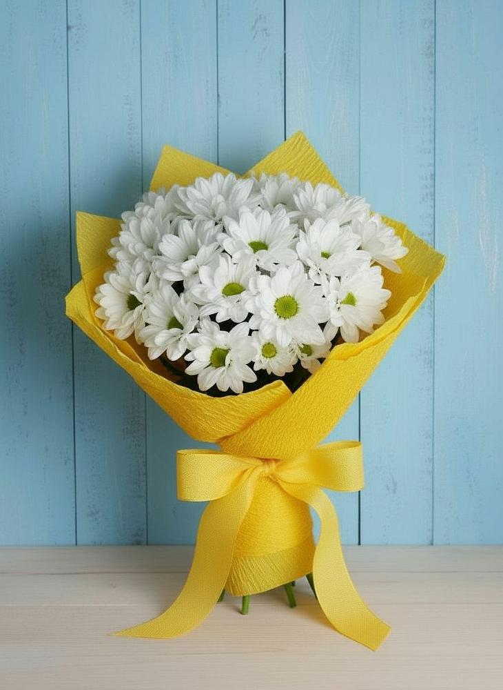 Букет цветов из: Хризантемы в Вавож
