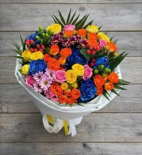 Букет цветов из:  Розы и Хризантемы #REPLACE_PRED# Вавож