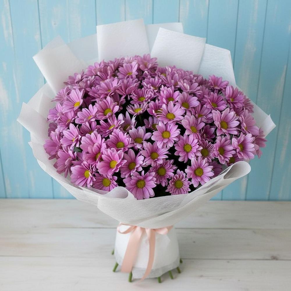 Букет цветов из: Хризантемы в Вавож