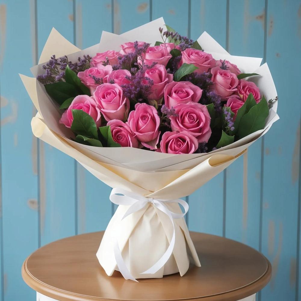 Букет цветов из: Розы в Вавож