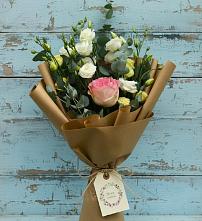 Букет цветов из:  Розы и Лизиантусы #REPLACE_PRED# Вавож