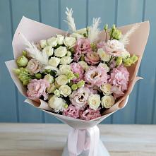 Букет цветов из:  Альстромерии и Розы в Вавож